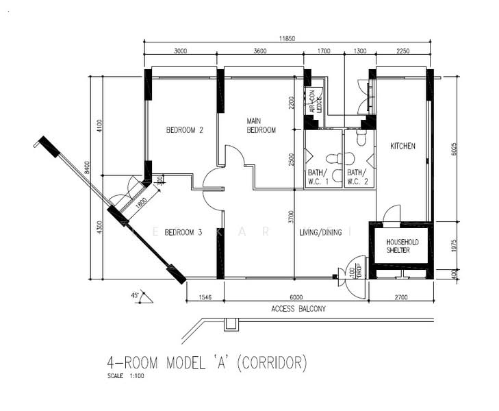 691A Choa Chu Kang Crescent, 691A Choa Chu Kang Crescent, 3 Bedrooms, 980 sqft, HDB Flat For Sale, by Lee Kar Kei, 500194278 - PropertyGuru.com.sg