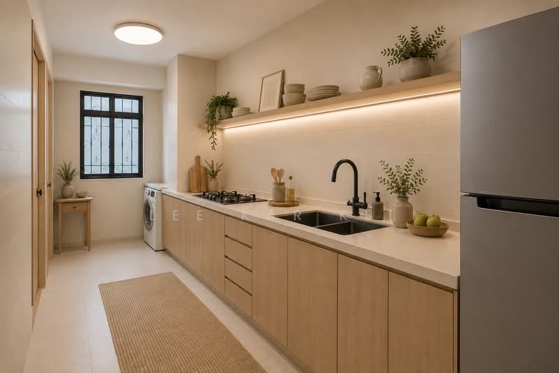 691A Choa Chu Kang Crescent, 691A Choa Chu Kang Crescent, 3 Bedrooms, 980 sqft, HDB Flat For Sale, by Lee Kar Kei, 500194278 - Kitchen (design idea) - PropertyGuru.com.sg