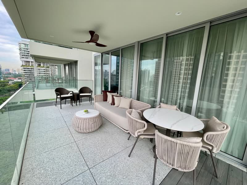 Boulevard 88, 86 Orchard Boulevard, 2 Bedrooms, 1,313 sqft, Condominium For Rent, by Dawn Lee 李素琳, 500194283 - Balcony - PropertyGuru.com.sg
