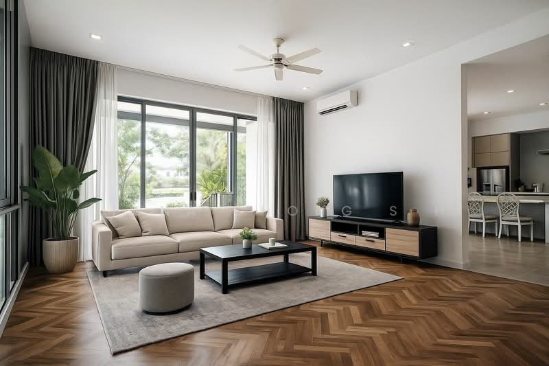Sentosa cove, Ocean Drive, 5 Bedrooms, 4,600 sqft, Corner Terrace For Sale, by Fiona Chong S H, 500194301 - Living Room - PropertyGuru.com.sg