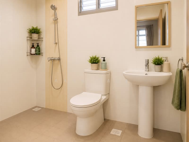 107C Canberra Street, 107C Canberra Street, 3 Bedrooms, 1,001 sqft, HDB Flat For Sale, by Aaru Gana, 500194306 - Bathroom - PropertyGuru.com.sg