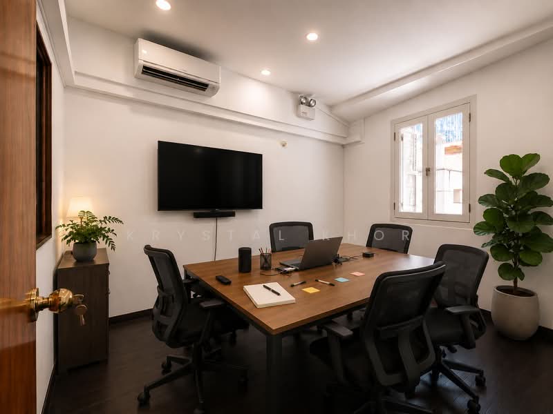 No GST | Petite All-White Shophouse with High Pitched Ceiling, Tras Street Tanjong Pagar Road Amoy Street, Chinatown / Tanjong Pagar, 722 sqft, Shop / Shophouse For Rent, by Krystal Khor, 500194307 - Interior - CommercialGuru.com.sg