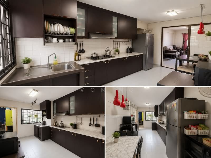 319 Ang Mo Kio Avenue 1, 319 Ang Mo Kio Avenue 1, 2 Bedrooms, 786 sqft, HDB Flat For Sale, by Evon Ng, 500194325 - Kitchen - PropertyGuru.com.sg
