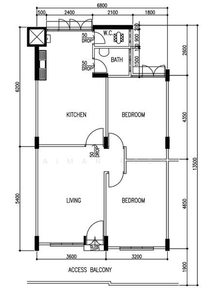 411 Pandan Gardens, 411 Pandan Gardens, 2 Bedrooms, 775 sqft, HDB Flat For Sale, by Aiman Roza, 500194384 - PropertyGuru.com.sg