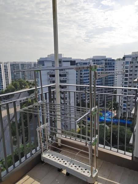 CityLife @ Tampines, Pasir Ris / Tampines, Studio, 2,400 sqft, Executive Condominium For Rent, by Steven Choo, 500194402 - Balcony - PropertyGuru.com.sg