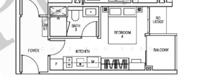 Piccadilly Grand, 5 Northumberland Road, Studio, 280 sqft, Condominium For Rent, by Chee Yun Xuan, 500194418 - PropertyGuru.com.sg