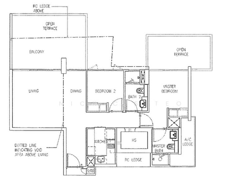 The Trilinq, Jalan Lempeng, 2 Bedrooms, 1,336 sqft, Condominium For Sale, by Nick C.S Teo, 500194444 - PropertyGuru.com.sg