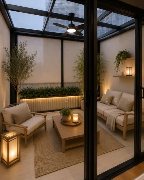The Trilinq, Jalan Lempeng, 2 Bedrooms, 1,336 sqft, Condominium For Sale, by Nick C.S Teo, 500194444 - Balcony - PropertyGuru.com.sg