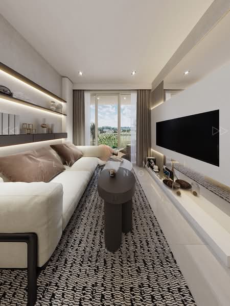 Lentor Hills Residences, Lentor Hills Road (Parcel A), Ang Mo Kio, 1 Bedroom, 570 sqft, Apartment For Sale, by Alvin Lim Yi Cheng, 500194448 - Living Room - PropertyGuru.com.sg
