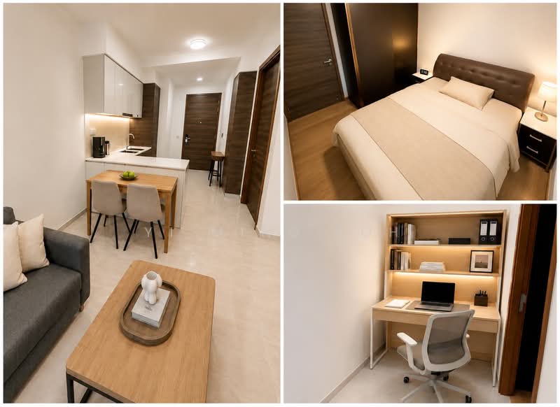 The Florence Residences, 85 Hougang Avenue 2, Hougang / Punggol / Sengkang, 1 Bedroom, 527 sqft, Condominium For Sale, by Yi Ming Loh, 500194449 - Living Room - PropertyGuru.com.sg