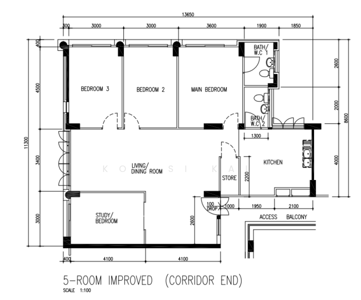 645 Jalan Tenaga, 645 Jalan Tenaga, 3 Bedrooms, 1,313 sqft, HDB Flat For Sale, by KOH SI KAI, 500194458 - PropertyGuru.com.sg