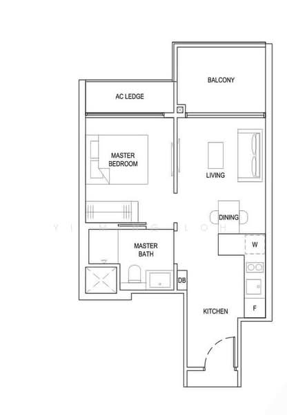 The Florence Residences, 85 Hougang Avenue 2, 1 Bedroom, 484 sqft, Condominium For Sale, by Yi Ming Loh, 500194472 - PropertyGuru.com.sg