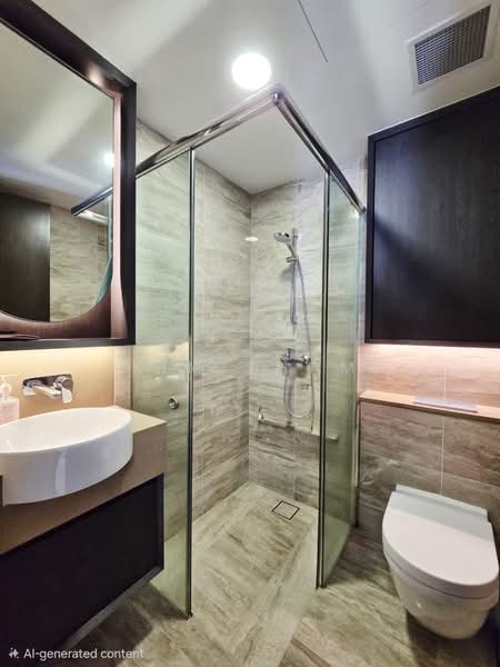 Neu at Novena, 27 Moulmein Rise, 2 Bedrooms, 657 sqft, Condominium For Sale, by Kim Tham, 500194490 - Bathroom - PropertyGuru.com.sg