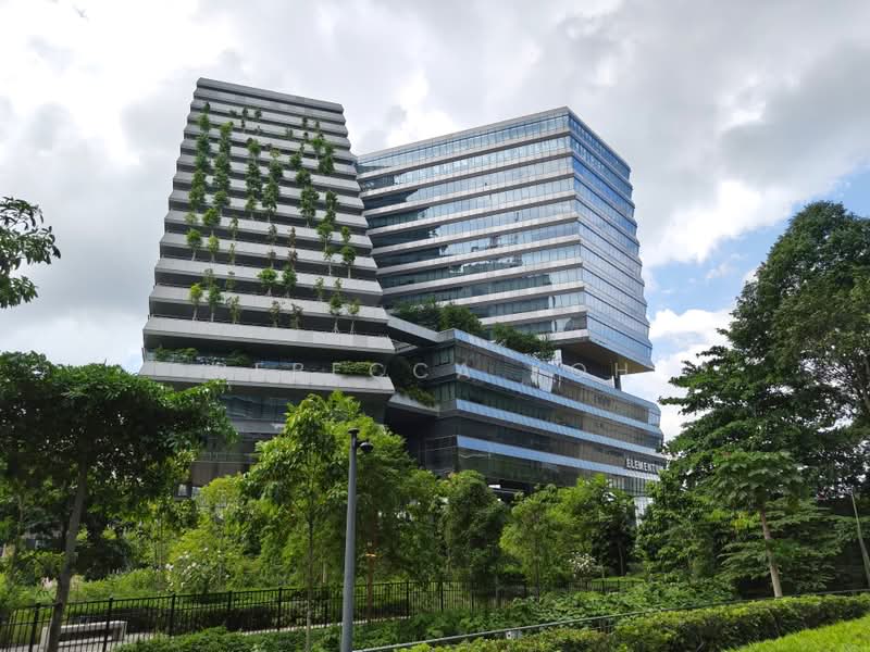 Elementum, 1 North Buona Vista Link, 3,025 sqft, Office For Rent, by Rebecca Koh, 500194492 - Exterior - CommercialGuru.com.sg