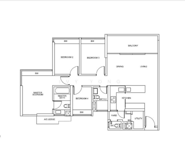 Centro Residences, 59 Ang Mo Kio Avenue 8, 4 Bedrooms, 1,281 sqft, Condominium For Sale, by Ivy Yong, 500194501 - PropertyGuru.com.sg