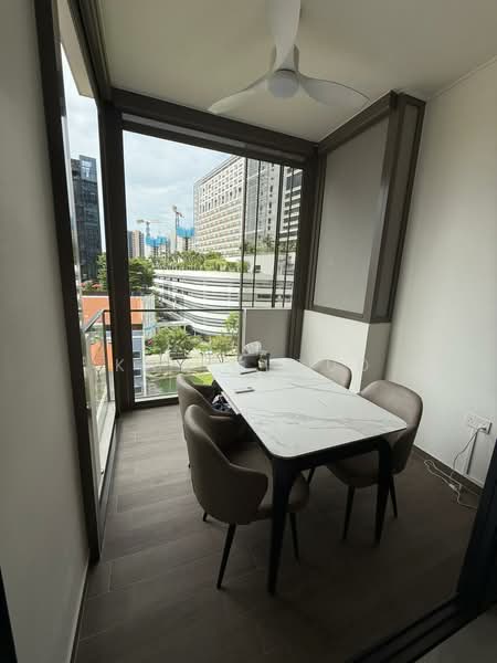 Uptown @ Farrer, 2 Perumal Road Singapore, 3 Bedrooms, 750 sqft, Condominium For Rent, by Kay Cloud, 500194505 - Balcony - PropertyGuru.com.sg