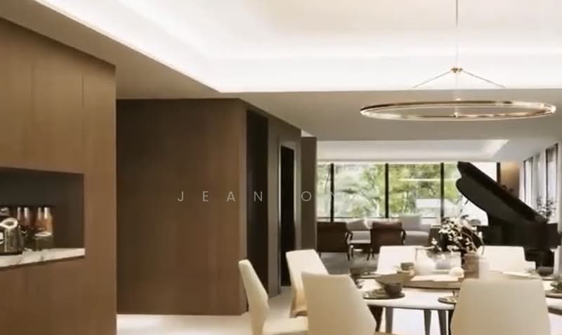 ❤️RARE BRAND NEW @ LEEDON GCBA❤️PARK 6 CARS. HUGE ENTERTAINMENT. ☎️JEAN 93571119, , 5 Bedrooms, 10,717 sqft, Bungalow House For Sale, by Jean Ong, 500194523 - Dining Room - PropertyGuru.com.sg