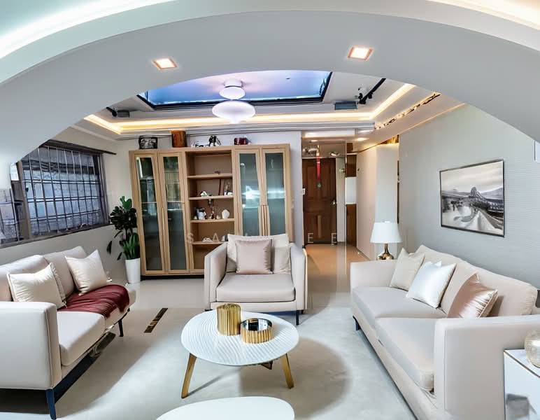 791 Choa Chu Kang North 6, 791 Choa Chu Kang North 6, 3 Bedrooms, 1,162 sqft, HDB Flat For Sale, by Sam Lee, 500194524 - Living Room - PropertyGuru.com.sg