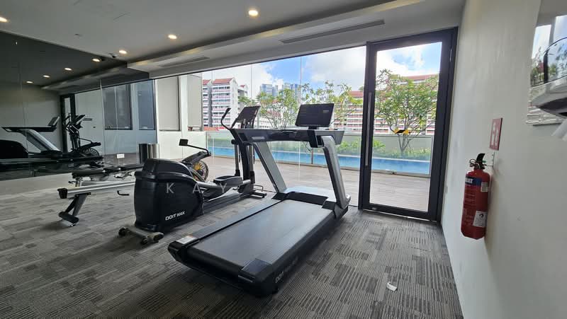 Uptown @ Farrer, 2 Perumal Road Singapore, Studio, 350 sqft, Condominium For Rent, by Kay Cloud, 500194528 - Gym - PropertyGuru.com.sg