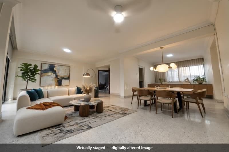 Laguna Park, 5000D Marine Parade Road, 3 Bedrooms, 1,453 sqft, Apartment For Sale, by Benjamin Soh, 500194617 - Living Room - PropertyGuru.com.sg
