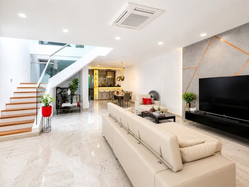 Inter Terrace | Exclusive D15 | Freehold & Rare 7.1m Width, , 5 Bedrooms, 4,413 sqft, Terraced House For Sale, by JYOTI, 500194646 - Living Room - PropertyGuru.com.sg