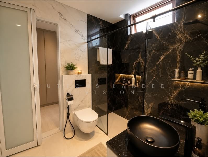 Inter Terrace | Exclusive D15 | Freehold & Rare 7.1m Width, , 5 Bedrooms, 4,413 sqft, Terraced House For Sale, by JYOTI, 500194646 - Bathroom - PropertyGuru.com.sg