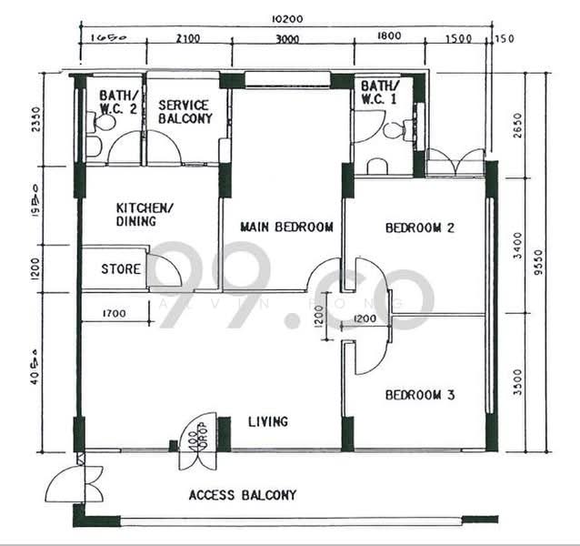 786B Woodlands Drive 60, 786B Woodlands Drive 60, 2 Bedrooms, 1,098 sqft, HDB Flat For Rent, by Alvin Pong, 500194649 - PropertyGuru.com.sg