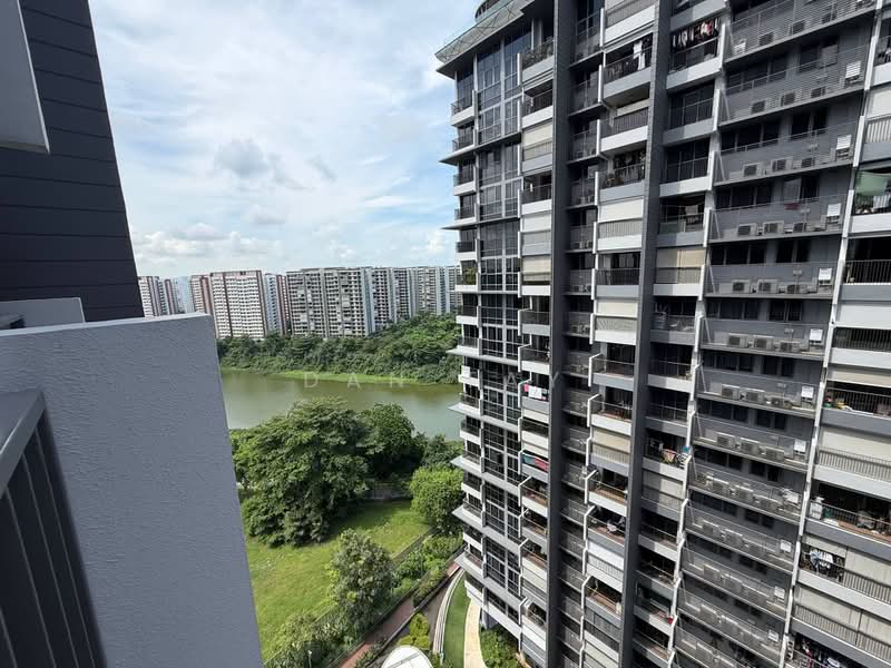 Riverbank at Fernvale, Sengkang West Way/Fernvale, 3 Bedrooms, 990 sqft, Condominium For Sale, by Dan Tay, 500194671 - Balcony - PropertyGuru.com.sg