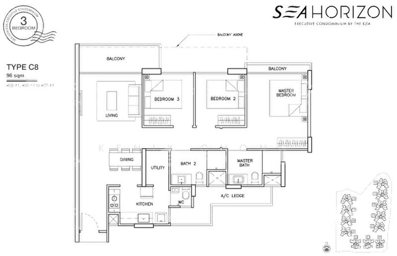 Sea Horizon, 1 Pasir Ris Rise, 3 Bedrooms, 1,033 sqft, Executive Condominium For Rent, by Kenix Chong, 500194674 - PropertyGuru.com.sg