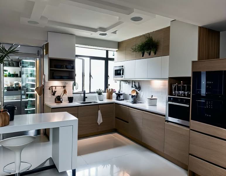 Fernwood Towers, 22 Fernwood Terrace, 4 Bedrooms, 2,497 sqft, Condominium For Sale, by Lex Lim 林双麟, 500194709 - Kitchen - PropertyGuru.com.sg