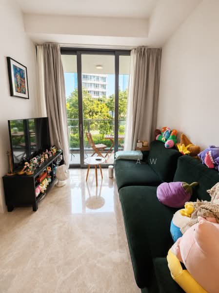 Amber Park, 18A Amber Gardens, 1 Bedroom, 463 sqft, Condominium For Rent, by Edwin Aw, 500194734 - Living Room - PropertyGuru.com.sg