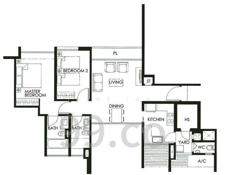 The Seafront on Meyer, 55 Meyer Road, 2 Bedrooms, 1,066 sqft, Condominium For Sale, by Irene Tan, 500194777 - PropertyGuru.com.sg