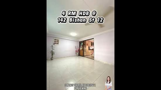 142 Bishan Street 12, 142 Bishan Street 12, Ang Mo Kio / Bishan / Thomson, 3 Bedrooms, 904 sqft, HDB Flat For Sale, by Cheryl Phua, 500194792 - PropertyGuru.com.sg