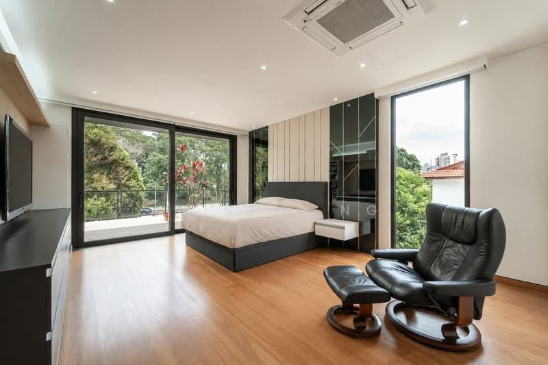 Rebuilt 2020 Corner Semi-D 8,149 sqft | Lift, Pool, Basement @ Seletar Hills, , 6 Bedrooms, 8,150 sqft, Semi-Detached House For Sale, by Kristle Ng, 500194804 - Bedroom - PropertyGuru.com.sg