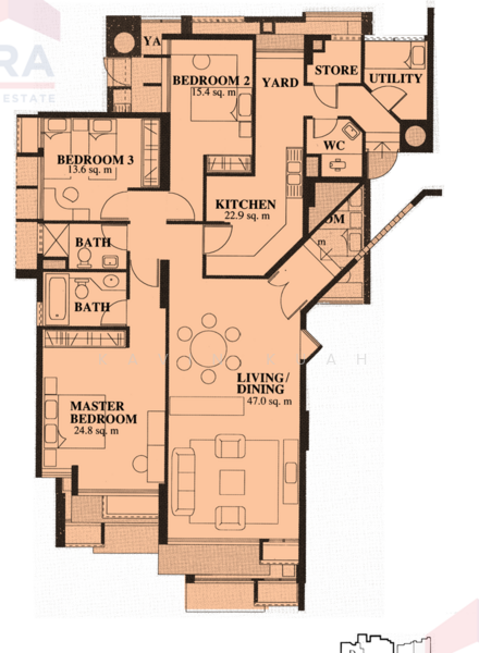 Fernwood Towers, 22 Fernwood Terrace, 3 Bedrooms, 1,649 sqft, Condominium For Sale, by Kavin Kuah, 500194808 - PropertyGuru.com.sg