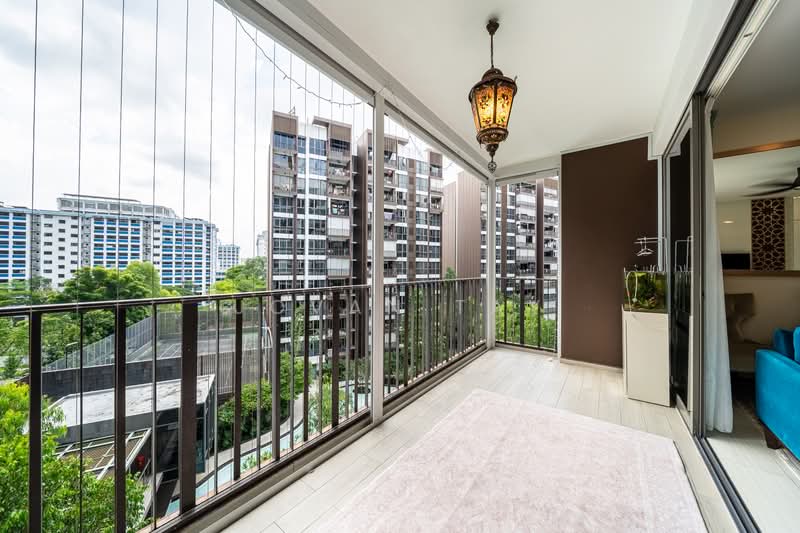 Bellewoods, 100 Woodlands Avenue 5, 3 Bedrooms, 1,249 sqft, Executive Condominium For Sale, by Jovan Tay, 500194816 - Balcony - PropertyGuru.com.sg