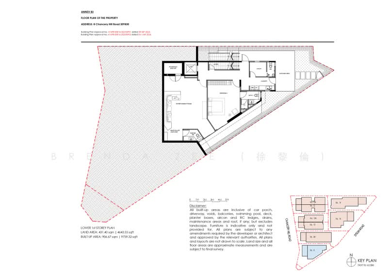 Developer Appointed : Chancery Hill Collection Brand New Freehold, Chancery Hill Road, Dyson Road, Bukit Tunggal, 6 Bedrooms, 9,448 sqft, Detached House For Sale, by Brenda Zee (徐黎倫), 500194817 - PropertyGuru.com.sg