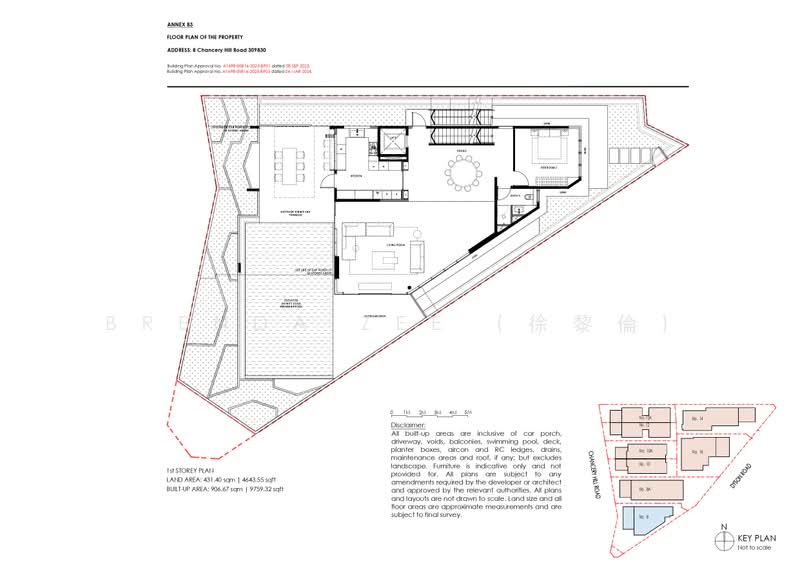 Developer Appointed : Chancery Hill Collection Brand New Freehold, Chancery Hill Road, Dyson Road, Bukit Tunggal, 6 Bedrooms, 9,448 sqft, Detached House For Sale, by Brenda Zee (徐黎倫), 500194817 - PropertyGuru.com.sg