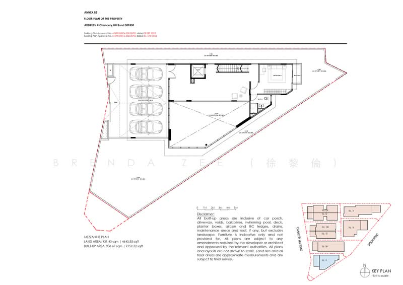 Developer Appointed : Chancery Hill Collection Brand New Freehold, Chancery Hill Road, Dyson Road, Bukit Tunggal, 6 Bedrooms, 9,448 sqft, Detached House For Sale, by Brenda Zee (徐黎倫), 500194817 - PropertyGuru.com.sg