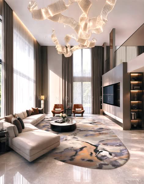 Developer Appointed : Chancery Hill Collection Brand New Freehold, Chancery Hill Road, Dyson Road, Bukit Tunggal, 6 Bedrooms, 9,448 sqft, Detached House For Sale, by Brenda Zee (徐黎倫), 500194817 - Living & Mezzanine - PropertyGuru.com.sg