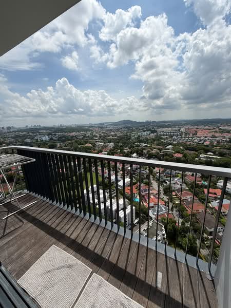 d'Leedon (Former Farrer Court), 13 Leedon Heights, 2 Bedrooms, 635 sqft, Condominium For Rent, by Luke Lim, 500194835 - Balcony - PropertyGuru.com.sg