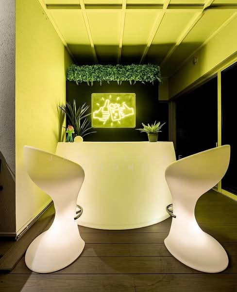 Flamingo Valley, 460 Siglap Road, 5 Bedrooms, 2,960 sqft, Condominium For Sale, by Jacqueline Chong, 500194845 - Balcony by night - PropertyGuru.com.sg