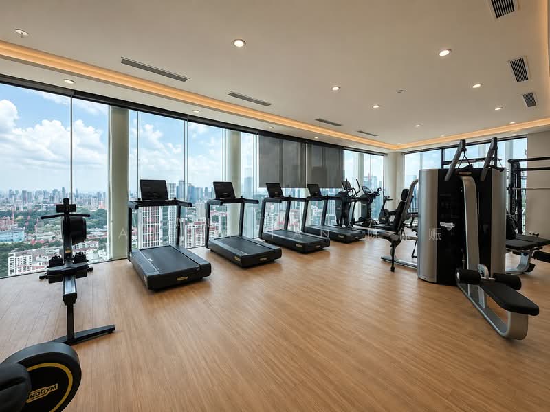 One Pearl Bank, 1 Pearl Bank, 2 Bedrooms, 743 sqft, Condominium For Sale, by Damian Tan 陈係赈, 500194859 - Gym - PropertyGuru.com.sg