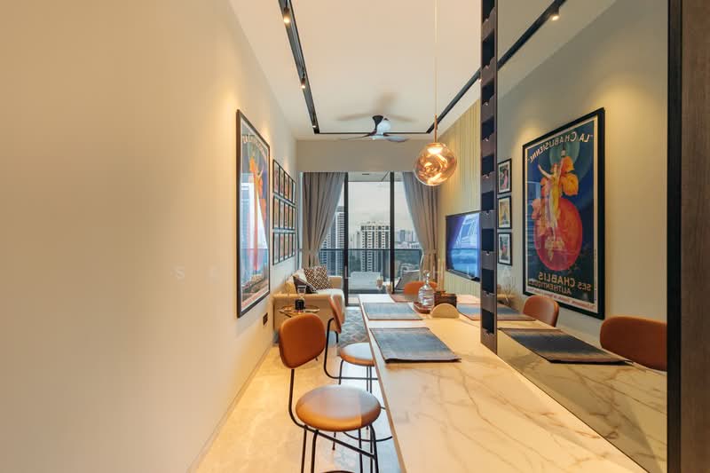 3 Cuscaden, 3 Cuscaden Walk, 2 Bedrooms, 764 sqft, Condominium For Rent, by Samuel Phua, 500194874 - Living Room - PropertyGuru.com.sg