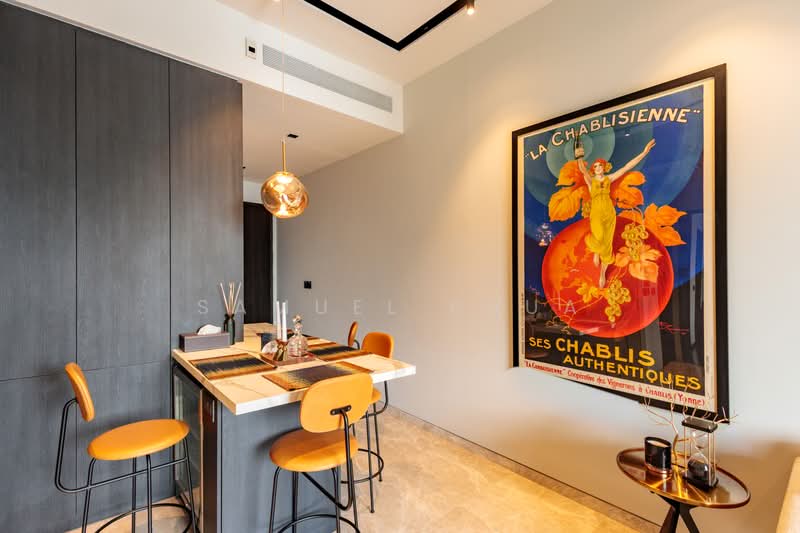 3 Cuscaden, 3 Cuscaden Walk, 2 Bedrooms, 764 sqft, Condominium For Rent, by Samuel Phua, 500194874 - Dining Room - PropertyGuru.com.sg