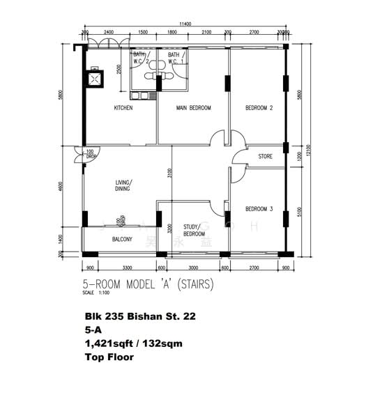 235 Bishan Street 22, 235 Bishan Street 22, 3 Bedrooms, 1,421 sqft, HDB Flat For Sale, by J.A. Goh 吴永益, 500194883 - PropertyGuru.com.sg