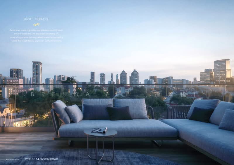 Developer Appointed : Chancery Hill Collection Brand New Freehold, Chancery Hill Road, Dyson Road, Bukit Tunggal, 5 Bedrooms, 10,278 sqft, Detached House For Sale, by Brenda Zee (徐黎倫), 500194899 - Roof Terrace - PropertyGuru.com.sg