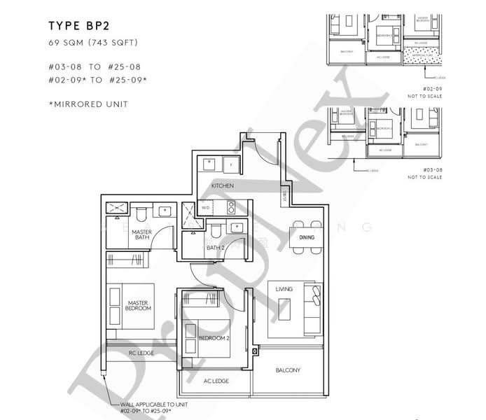 AMO Residence, 23 Ang Mo Kio Rise, 2 Bedrooms, 743 sqft, Condominium For Sale, by Beatrice Pang 彭诗盈, 500194901 - PropertyGuru.com.sg