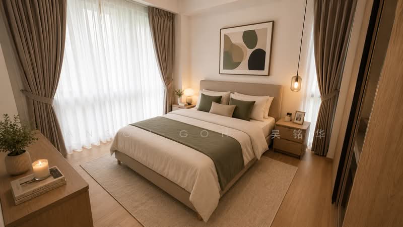 Jervois Mansion, 8 Jervois Close, 3 Bedrooms, 797 sqft, Condominium For Rent, by Anson Goh 吴铭华, 500194941 - Bedroom - PropertyGuru.com.sg