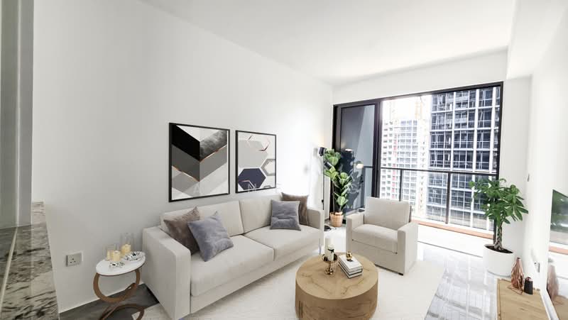 Tembusu Grand, 94 Jalan Tembusu, 2 Bedrooms, 743 sqft, Condominium For Sale, by Anne Ng, 500194944 - Living Room - PropertyGuru.com.sg